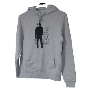 YELLOWSTONE "RIP IN HER JEANS" hoodie, Womans' Small Western, Fleece, Comfy
